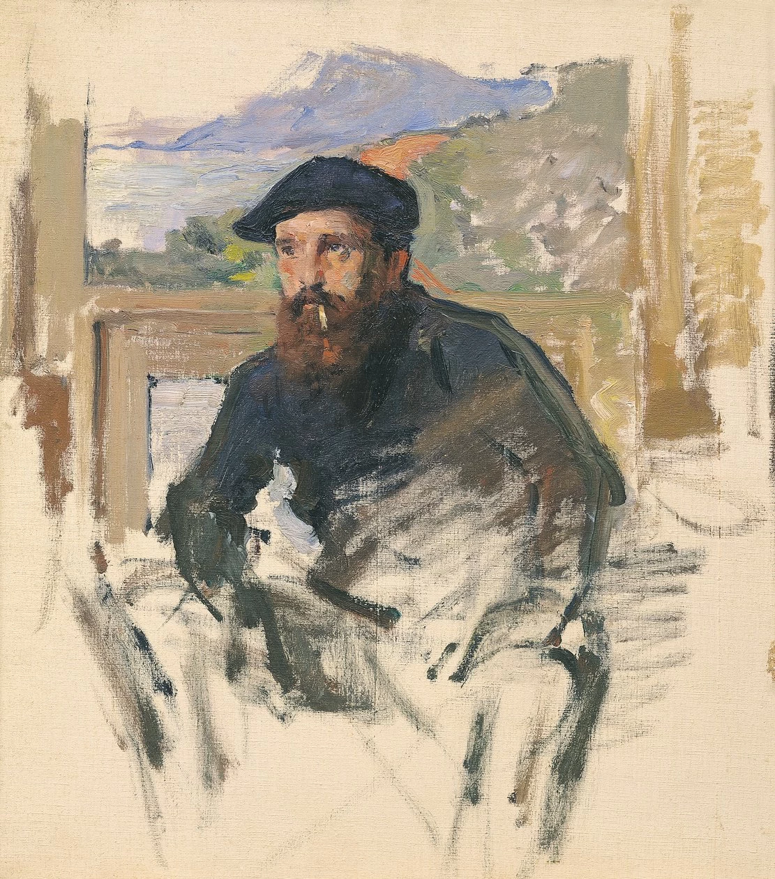 Charles Giron - Ritratto di Monet, Musee Marmottan Monet, Paris, attribuito